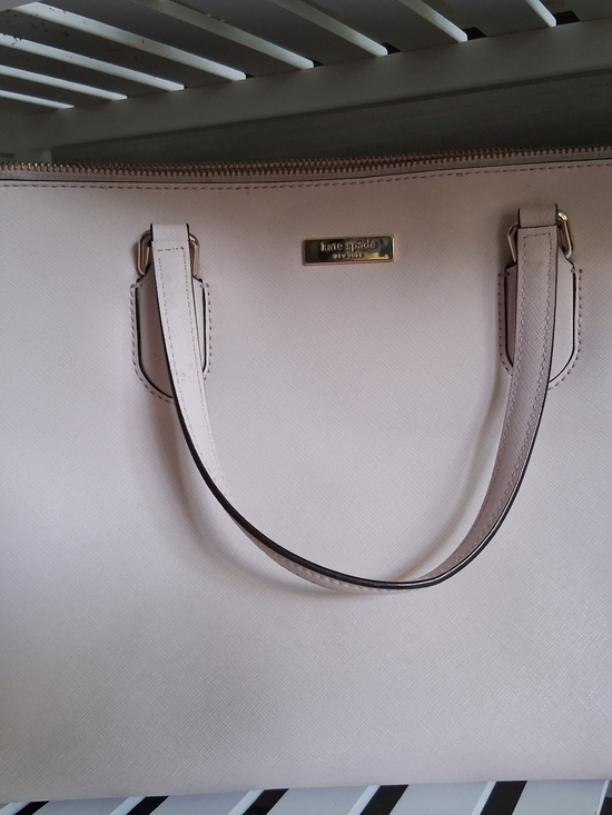 kate spade Handbags - Kate Spade New York Blush Pink Saffiano Leather Tote Bag –  Designer Handbag